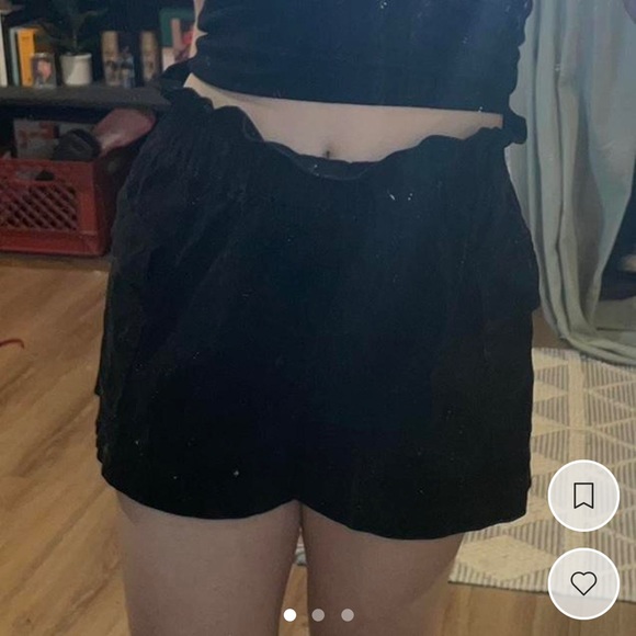 🌟 kendall and kylie pacsun paper bag shorts 
size small - Picture 1 of 3